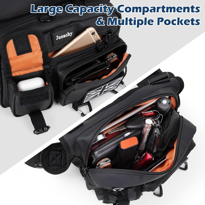 Jueachy Running Chest Bag For Men Women: Waterproof Vest with