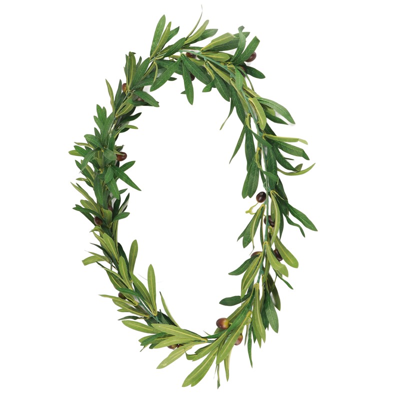 Olive Fruit Cane Wedding Backdrop Decoration Simulation Olive Leaf Cane