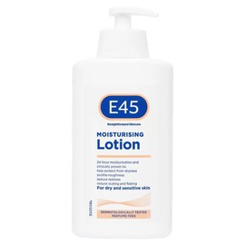 E45 Moisturising Lotion, Dermatologically Tested-Parfume Free,pack of 1x500ml