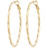 AMELINE Gold Hoop Earrings 14K Gold Earrings for Women