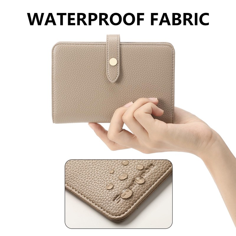 SEPWIK Passport Holder Cover PU Leather Travel Wallet Case RFID
