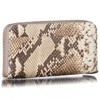 [VOICE] Align Align Italian Atema Cowhide Leather Women's Long Wallet,