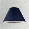 Classic Traditional 10" Navy Midnight Blue Cotton Coolie Lampshade Suitable