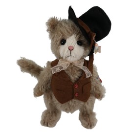 Clemens toys Clemens cat Jack Mohair 5-way jointed 24 cm Design: Anna Dazumal Teddy tomcat