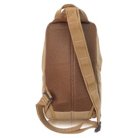 Wild Things WT-380-3009 Body Bag, Shoulder Bag, Vertical Type, Key Hook Included, Multiple Pockets, Military, beige