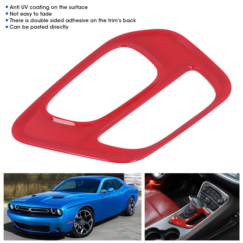 Gear Shift Panel Frame Trim Anti UV Wearproof Replacement for