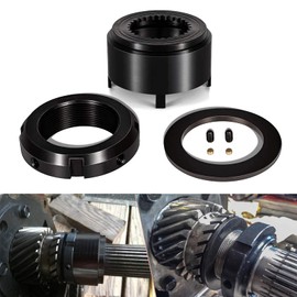 TUNTUN 5th Gear Lock Nut Retainer Kit 5013887AA Replacement for 1995-2005 Dodge Ram 2500 3500 4WD NV4500 29-Spline Output Shafts