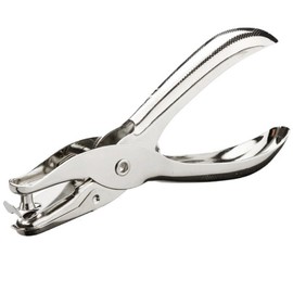 FsGrg Stainless Steel Handheld Punch Single Hole Easily Print Up To 8 Sheets At One Time, Portable DIY Tool Office Supplies (3mm)