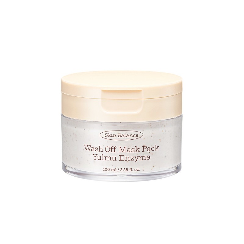 Skin Balance Yulmu Enzyme Wash-Off Mask Pack 100ml / 스킨