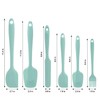 Silicone Spatulas Set, Rubber Spoon Spatula Heat Resistant Spoonula One