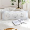Blue Beach Coastal 20x54 Body Pillow Pillowcase Cover with Zipper