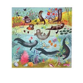 EEBOO - 64 Piece Jigsaw Puzzle - Otters