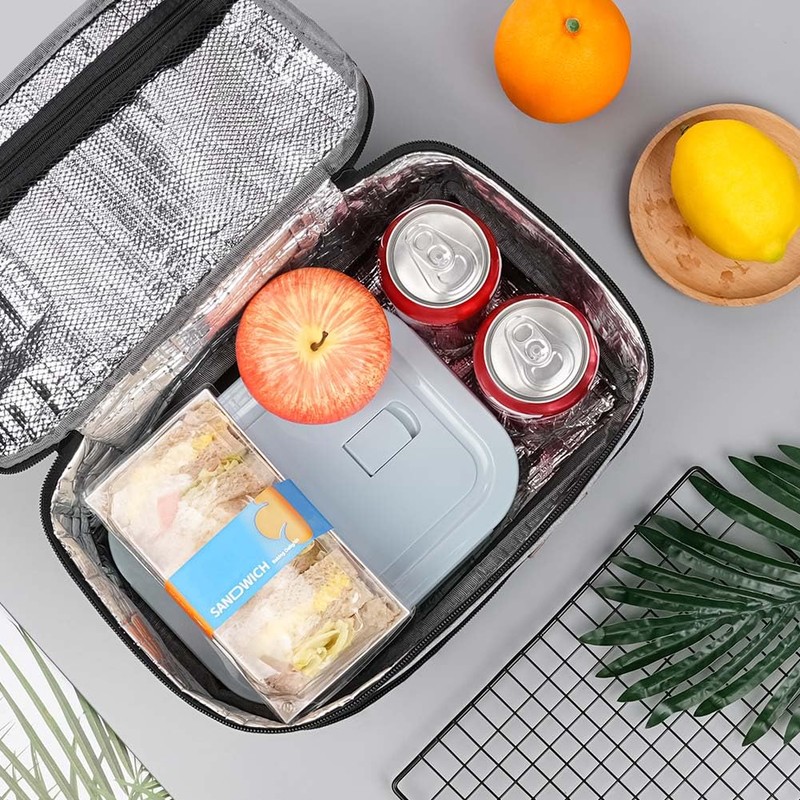 HAGOT Expandable Lunch Bag for Men Women Kids, Insulated Thermal