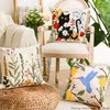 Artoid Mode Antique Herbs Wild Flower Spring Cushion Covers Set