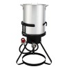 13*32inch Four Piece Set Black Round Iron Stove Frame Silver