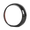 Car Dashboard Cover Edge Trim Decoration Ring Carbon Fibre Style