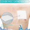 EaseToU Waterproof PD Dialysis Catheter Shower Cover 9x9 with No