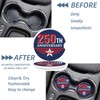 Patriotic 250th Anniversary USA Winged Ceramic Car Cup Coasters for