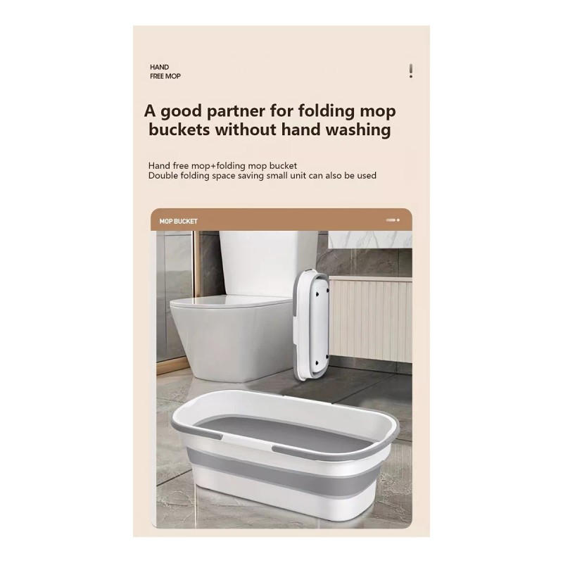 Cthtbs Trapeador Mop Y Cubo Exprimidor Limpieza Juego Fregonas