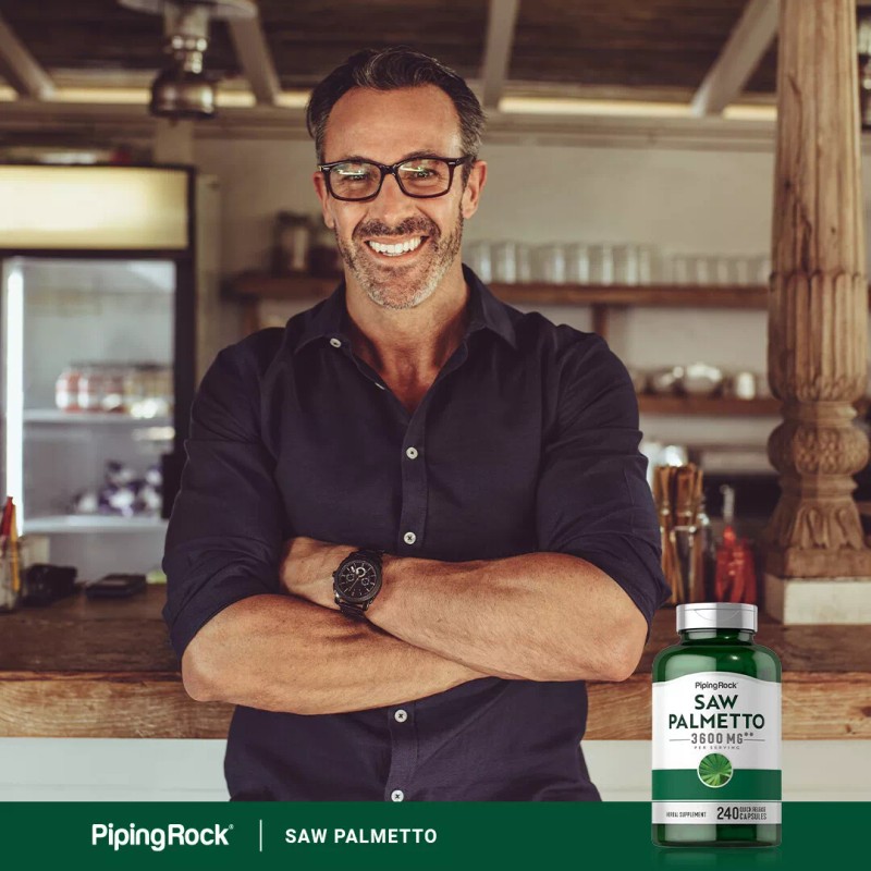 Saw Palmetto 3600 mg | 240 Capsules | Prostate Supplement