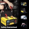 Car Battery Charger Heavy Duty 12V/24V Smart Automatic Intelligent Pulse