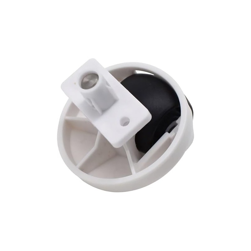 (White) Front Roller Caster Wheel Replacement for Roborock Q5, Q7,