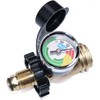 DOZYANT POL Propane Tank Adapter with Gauge Universal Fit Convert