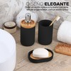 FSY FASILYT Set 4 Accesorios de Baño | Juego Organizador