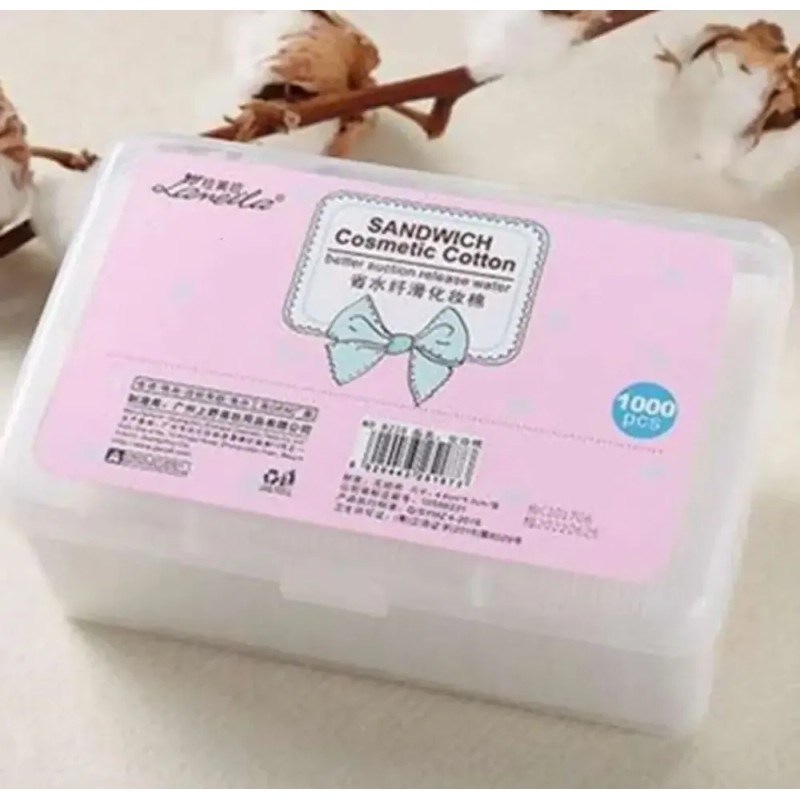 Pads De Algodón Cuadrados Toallitas Desechables 1000 Piezas