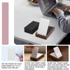 Jwinkumy Daily to Do List Planner with Walnut Wood Stand