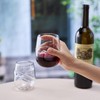 Khen Unbreakable Aerating Stemless Wine Glasses - European Tritan Plastic