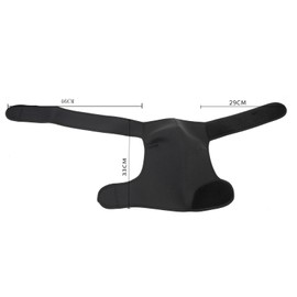 【TOUFEIYUAN】肩サポーター サポート ソフト素材 肩 通気性 調整可能 けが防止 マジックテープ式 ショルダーサポーター 様々なスポーツ用， 男性用 女性用 日常生活 スポーツ 装着簡単 洗濯可能。 (左肩)