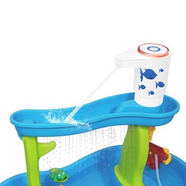 Water Table Pump,Water Pump for Water Table 4 Hours Lasting time Battery Powered Pump for Kids Sand Water Play Table