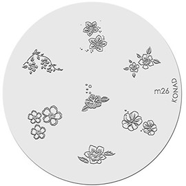 Konad Stamping Nail Art Image Plate - M26 [Misc.]