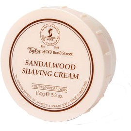 Taylor of Old Bond Street Sandalwood Shaving Cream Bowl, 5.3-Ounce