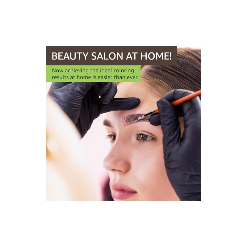 Henna + Hyaluronic Base Kit for eyebrows; Henna y acido