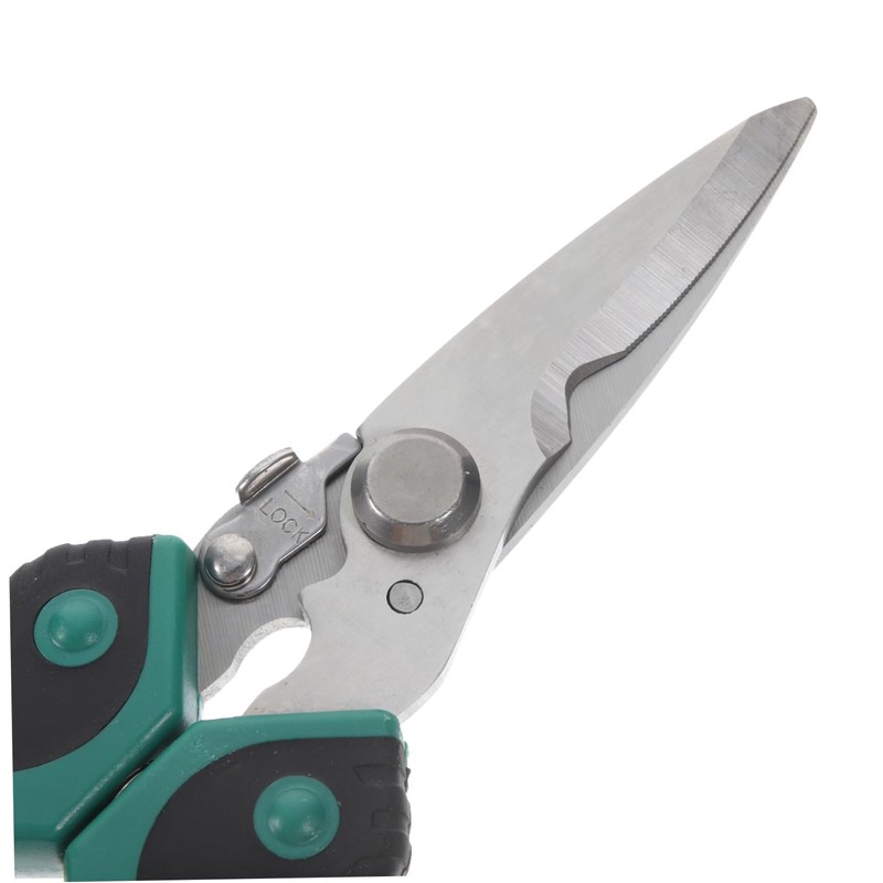 SHINEOFI 1Pc Light Green Cutter Durable Scissor with Slip Handle