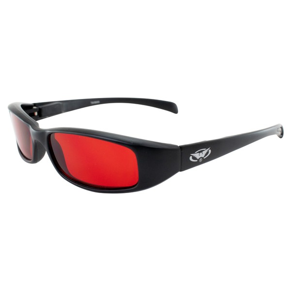 MF Eyewear Bad Attitude Motorcycle Riding Sunglasses Black Frames w/