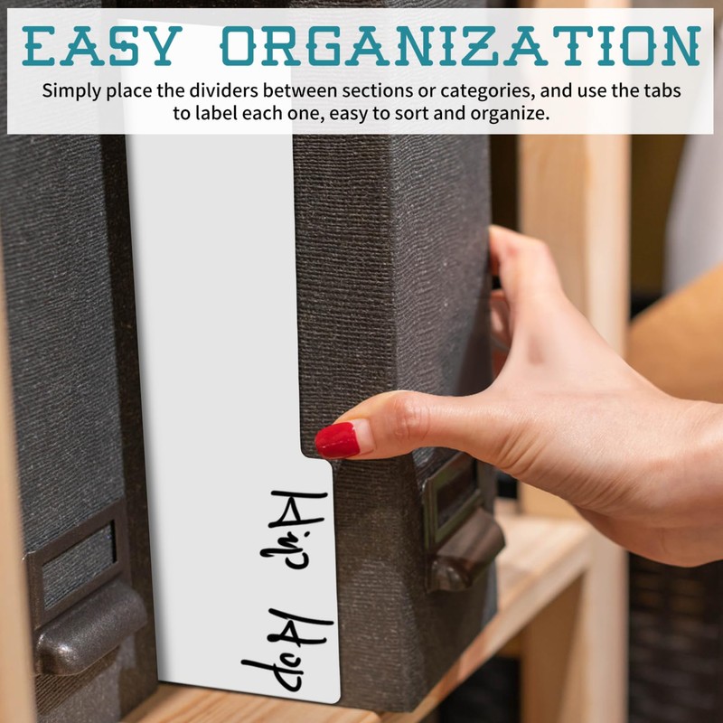Operitacx 10pcs Vinyl Record Dividers - Index Cards for Record