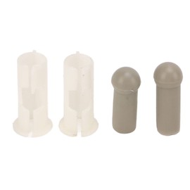 Zohisin Sun Visor Support Grommet Tips 2 Set Sun Visor Repair Kit Tip Bushing Kit Car Accessories Replacement for 1967‑1969 Car Bushing