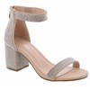 Over the Toe Strap Ankle Wrap Strap Heel Open Toe