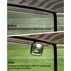 SLORIMOD Extra Wide Center Rear View Mirror for EZGO Golf