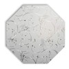 Autotech Park Precut Elegant Flower Octagon Window Film Shade, Self