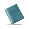 Kawaoto Men's Bi-fold Pueblo Leather, Genuine Leather, Made in Japan,