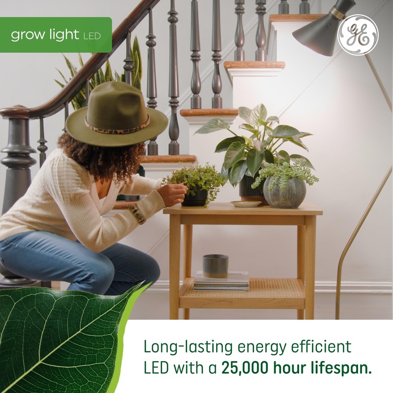 GE Grow Lights for Indoor Plants, BR30 Indoor Floodlight, LED
