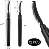 Tbestmax 12 Pzas Varitas para Mascara Cepillos Reutilizables de Silicona