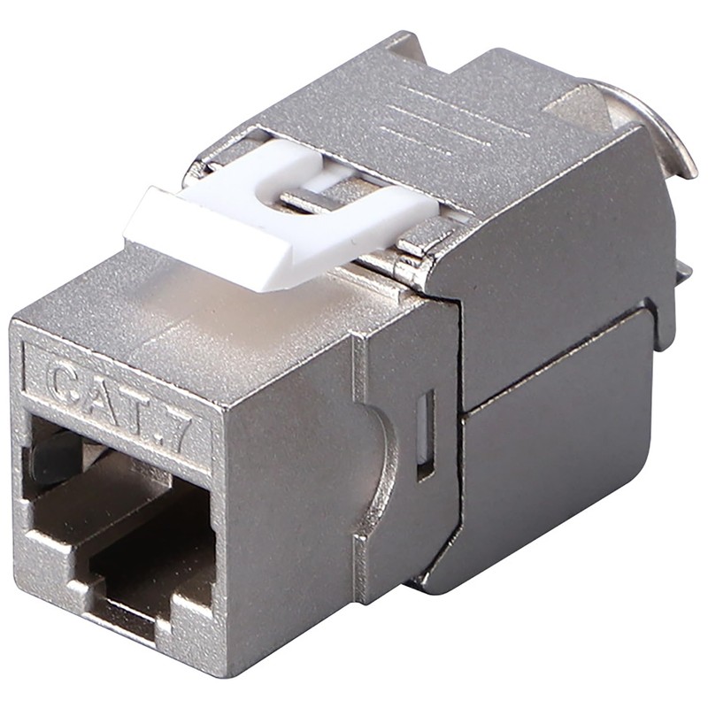 tunghey CAT7 Keystone Jack, RJ45 Keystone Shielded Coupler, Shielded Female