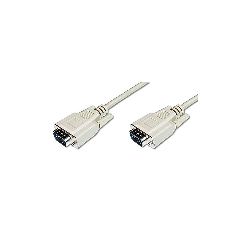 DIGITUS VGA Monitor Connection Cable - HD 15 M/M -