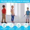 2 Pack Jump Rope for Kids, Adjustable Tangle-Free Soft Beaded