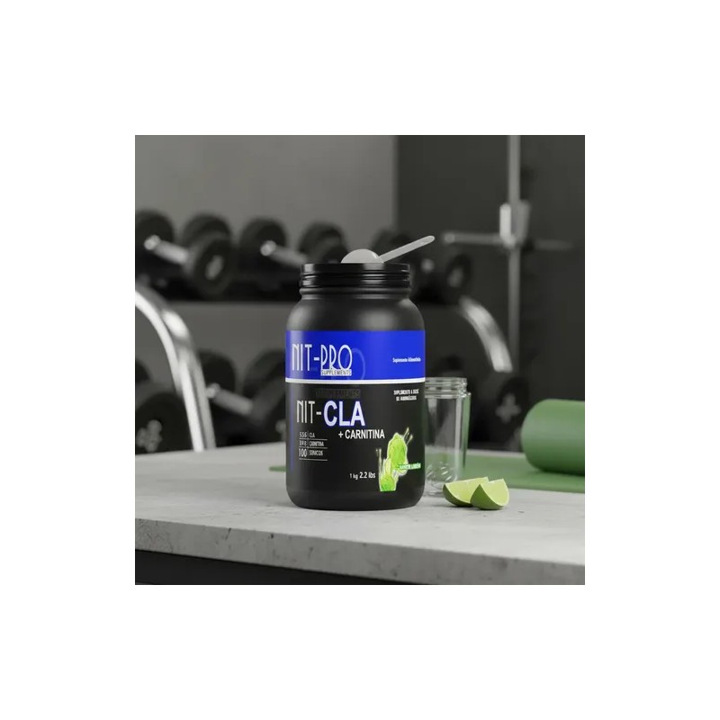 Cla + Carnitina Suplemento Alimenticio 1kg Nit-pro 100servis